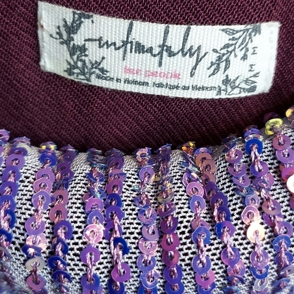 Intimately By Free People Turn it on Cami Top Bloom Purple med - Picture 14 of 16